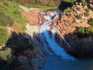 Otro detalle de la cascada