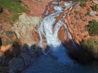 Detalle de la cascada