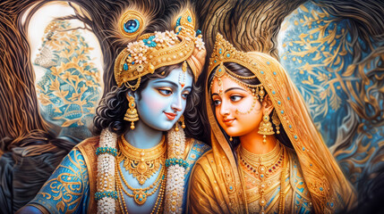 Find Solace with Radha Krishna