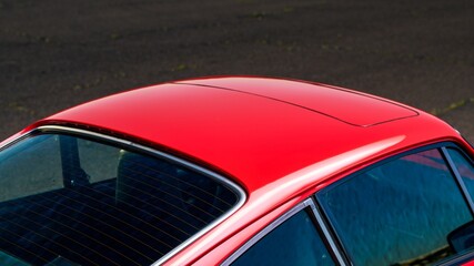 Car roof with a sunroof