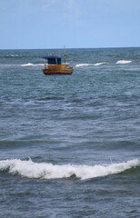 boat on the sea