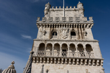 The Torre de Belem is one of the symbolic buildings of Lisbon - 756736771