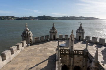 The Torre de Belem is one of the symbolic buildings of Lisbon - 756736968