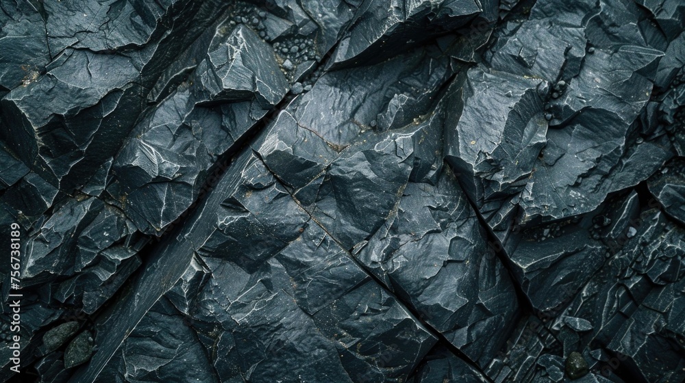 Poster close up of a bird on a rocky surface, suitable for nature and wildlife concepts