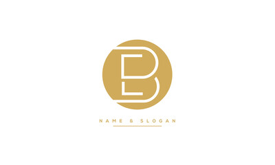 EB, BE, E, B, Abstract Letters Logo monogram