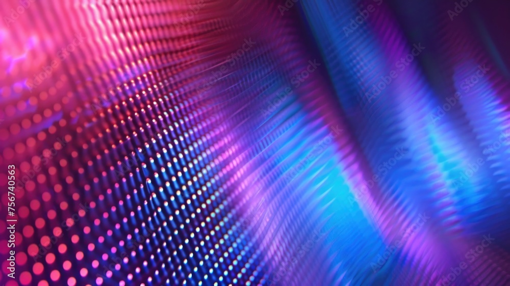 Poster close-up of a wall with multiple glowing lights. great for background or decoration purposes