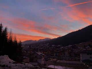Tramonto invernale