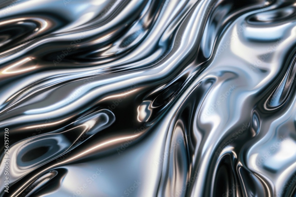 Poster Close up view of a shiny surface, ideal for backgrounds