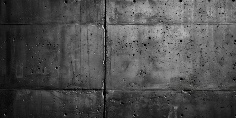 Obraz premium A black and white photo of a concrete wall. Suitable for industrial, urban, or architectural themes
