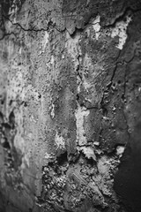 Simple black and white wall texture. Ideal for design projects