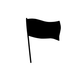 Flag Silhouette 