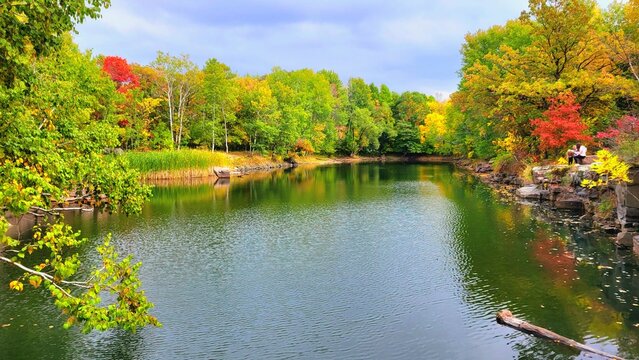 Quarry Park Scientific and Natural Area (SNA) in Waite Park, MN.