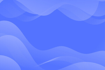 Abstract Blue background with wave