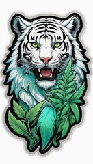 Obraz premium head of tiger