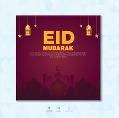 Ramadan and eid festival sale offer editable social media post banners, traditional islamic religious Instagram post ads pack, website banner and islamic background design