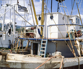 boats in harbor, greece,grekland,europa,Mats