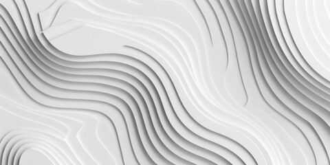 A white background with a wave pattern - stock background.