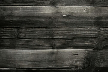 Naklejka premium black and white and dark used outdoor weathered old dirty wood wall wooden plank board texture background