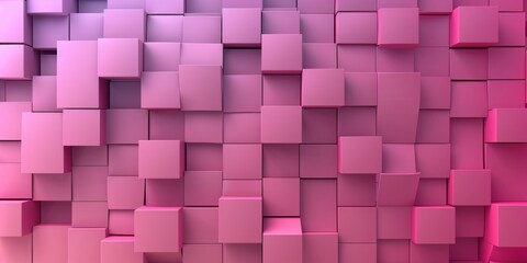 Pink blocks with a pink background - stock background.