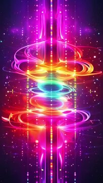 Vibrant Quantum Energy Field Concept