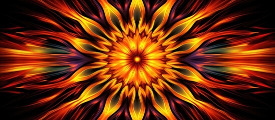 Abstract Kaleidoscope Design Art for various Uses