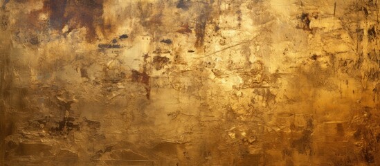 A detailed close up of a brown wooden wall with a textured amber tint. The shades and patterns...