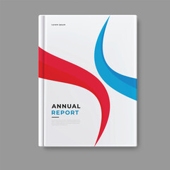 annual report business template cover design