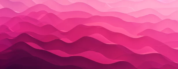 Wandcirkels aluminium KS A pink gradient background with a soft gradient © กิตติพัฒน์ สมนาศักดิ