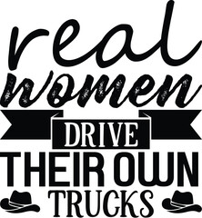 real women drlve their own trucks