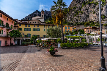 Limone Sul Garda, Gardasee. Italien