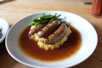 sausage mash
