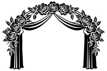 Wedding design frame