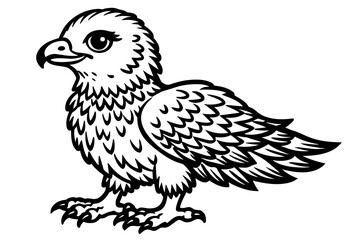 Fototapeta na wymiar Eagle vector illustration