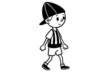 Illustration of a boy character