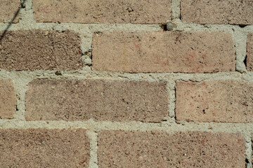 Fondo de textura de una pared de cemento y ladrillos 