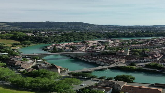 Basel, Basilea, Suiza, Switzerland, Dron, Drone