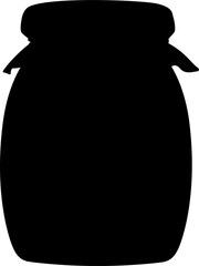 Colorful Candies in a Glass Jar