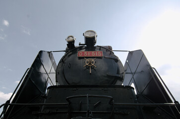 1975年まで走っていた蒸気機関車D51