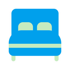 bed Duo tone icon