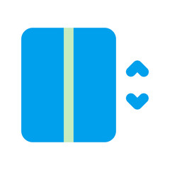 lift Duo tone icon