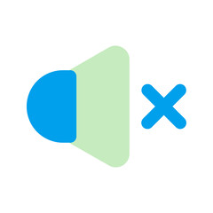 silent Duo tone icon