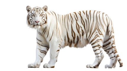 White Tiger Isolated