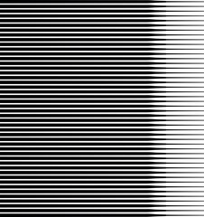 Striped texture in the form of horizontal lines with sharp ends or needles.