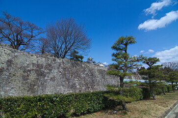 福島県白河市に建つ小峰城