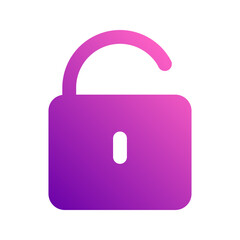 unlock Gradient icon