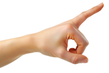 Hand Showing Promise to Other