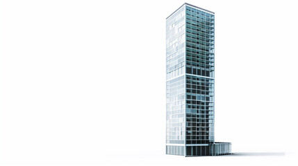 Fototapeta premium model of building in the city