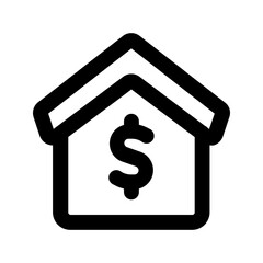 home value Line icon