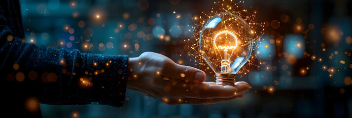  Businessman Hand holding Light Bulb with a Laptop ,
Oil lamp with flare HD 8K background Wallpaper Stock Photographic image