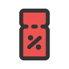 voucher Line color icon